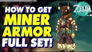 HOW TO GET MINER ARMOR SET FULL GUIDE | Legend of Zelda Tears of the Kingdom #TOTK