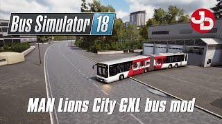 MAN Lions City GXL bus mod | BUS SIMULATOR 18 | 1440p 60fps