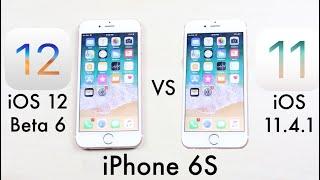 iOS 12 BETA 6 Vs iOS 11.4.1 On iPHONE 6S! Huge Speed Improvements! (Comparison) (Review)