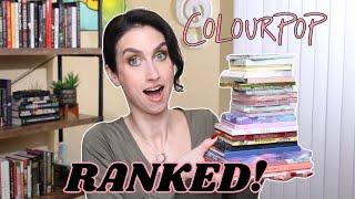 RANKING ALL OF MY COLOURPOP PALETTES IN MY COLLECTION FROM WORST TO BEST!