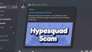 Discord's Hypesquad / Moderator Academy Scam!