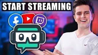 Start Streaming In 10 Minutes With Streamlabs OBS | Tutorial For Beginners [2021]
