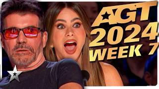 America's Got Talent 2024 ALL AUDITIONS | Week 7