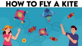 Learn How to Fly a Kite for Beginners | Animated Video