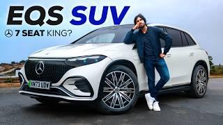 Mercedes EQS SUV: Best Luxury 7 Seater BUT is it worth 140K?!