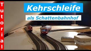 Schattenbahnhof automatisch steuern! der M84 und die Kehrschleife!