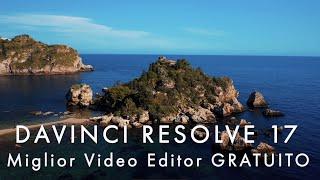 DaVinci Resolve 17 - miglior video editor GRATUITO