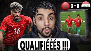 LE MAROC SE QUALIFIE EN 1/4 DE FINALE !!! | Debrief: Maroc 3 vs 0 Irak (JO football: Paris 2024)