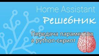 Вызов внешнего скрипта Python с параметрами (Home Assistant)