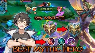 Best Mythic Hero: Vale's Road to Mythic Honor 58% Winrate | Mobile Legends Gameplay