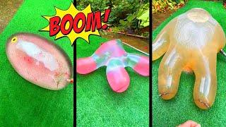 Inflating Toys until they BLOW!  (World Record)