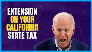 How to get an extension on your California state tax