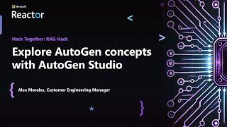 Explore AutoGen concepts with AutoGen Studio