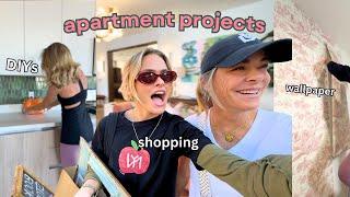 moving vlog: apartment shopping, haul, decor, projects, settling in