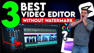 Top 3 Best FREE Video Editing Software For Windows PC 2024 ( No Watermark )