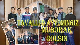 Tavallud ayyomingiz muborak boʻlsin ugillari nomidan tabriklar