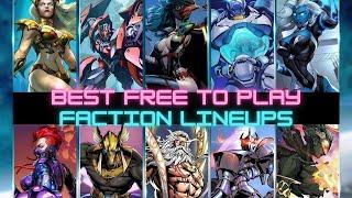 X-HERO | Epic Heroes - Beginner Guide Series 2 - Best Free to Play Faction Lineups