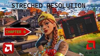 How To Setup Stretched Resolution In FORTNITE CHAPTER 5 (AMD) 2023/2024