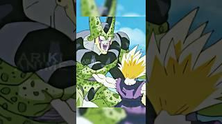 Goku Gives Cell A Senzu Bean