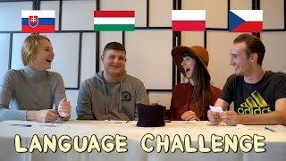 LANGUAGE CHALLENGE Polish Hungarian Czech Slovak - Globe in the Hat #2