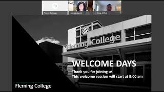 Fleming College  Welcome Session 2020