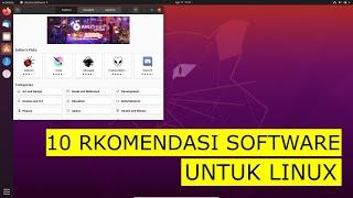 10 rekomendasi software yang harus diinsall di linux