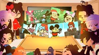 Mickey Mouse and friends react to Oswald Mod+Mokey Mod and more! *New Character* || (PART 4)