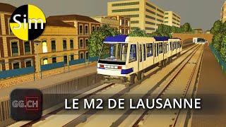 Metro Simulator Beta - FR - First Look | On jette un œil à la map du M2 de Lausanne :D