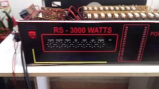 Amplificador 3000 watts rms ampletos