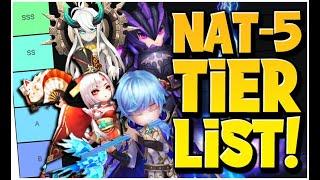 FULL NAT-5 TIER LIST - 2023 (Summoners War)