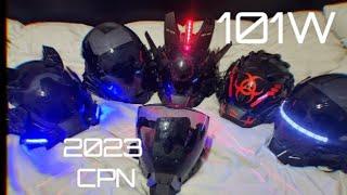 2023 All of my Cyberpunk Mask collection!! #cyberpunk