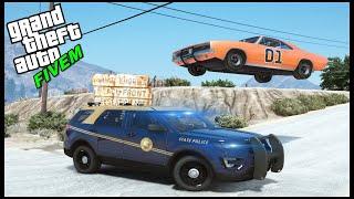 GENERAL LEE JUMPING COP CARS!! - GTA 5 ROLEPLAY - EP.41 - GTA MODS