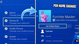 How to CHANGE your PSN NAME on PS4 (EASY METHOD) 2024