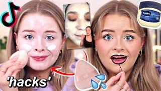 Testing MORE TIKTOK MAKEUP HACKS  June 2023