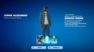 How To Get Snoop Dogg Skin NOW FREE In Fortnite! (Unlocked LEGO Snoop Dogg Style)