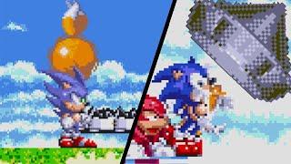 Sonic 3's crazy debug mode in Sonic Origins