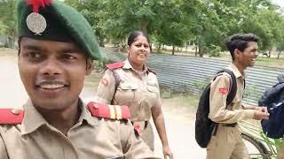 Drill karne ke baad ghar jate samye masti #Ncc lover