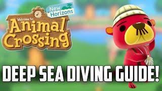 EVERYTHING You Need To Know About Deep Sea Diving! | Animal Crossing New Horizons Tips!