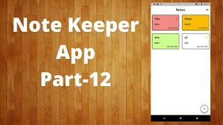 Flutter moor(drift) tutorial - Building NoteKeeper App from scrach | Priority Note Update