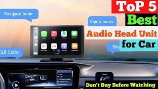 Top 5 Best Audio Head Unit for Car in 2024 | Best Aftermarket Car Radios | Best Car Audio