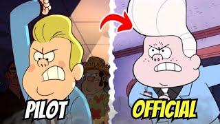 Why the Gravity Falls Pilot is COMPLETELY Different from the Official Show! (Pilot vs Official)