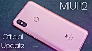 Xiaomi Redmi S2 Official MIUI 12 Update