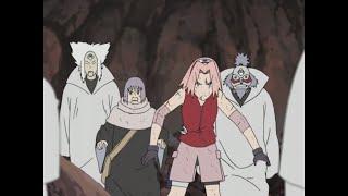 SASORI VS CHIYO AND SAKURA