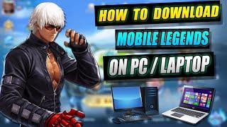 How To Download & Play Mobile Legends on PC and Laptop (New Version 2023)
