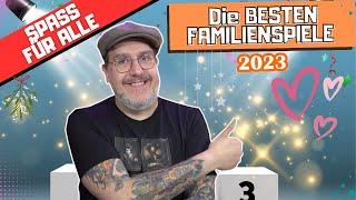 Die BESTEN Familienspiele 2023 - für ALLE was dabei 