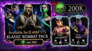 I Spent 200K Souls on KLASSIC KOMBAT PACK in MK Mobile!