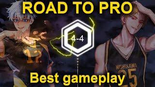 ROAD TO PRO. Stage 4-4. Best gameplay. The Spike. Volleyball 3x3