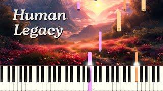 Ivan Torrent - Human Legacy (piano tutorial)