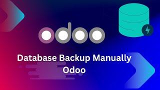 Database Backup Manually in Odoo | Fast Tech