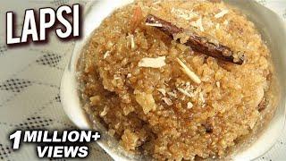 Lapsi Recipe | How To Cook Lapsi In A Pressure Cooker | Paryushan Special Recipe | Ruchi